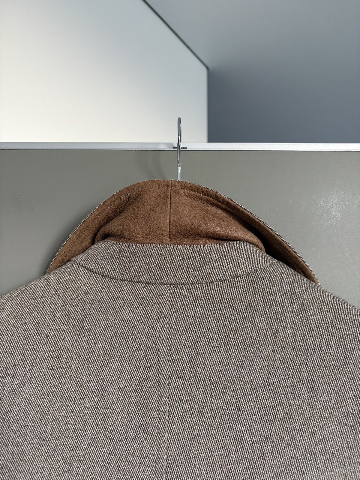 Luciano Barbera Luciano Barbera Luxury Wool Beige Coat Size US M / EU 48-50 / 2 - 14 Thumbnail