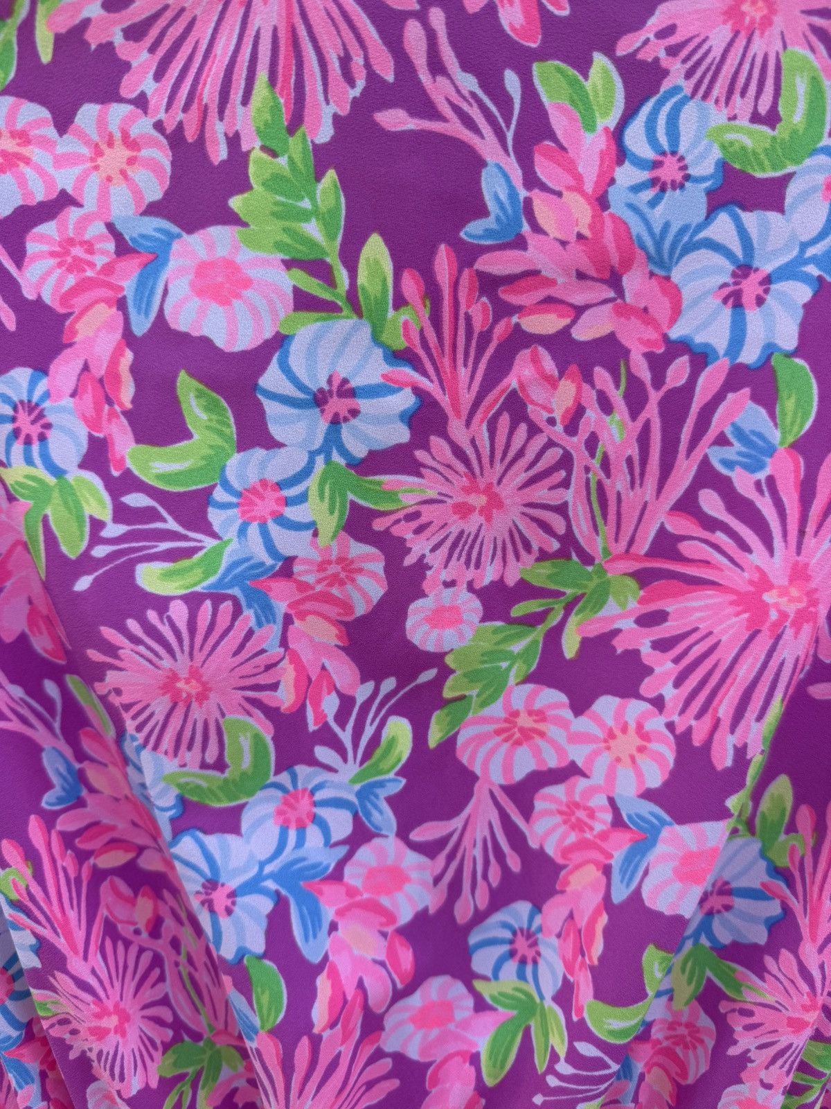 Lilly Pulitzer Lilly Pulitzer Cristiana Stretch Dress Moms The Word Floral Size XS / US 0-2 / IT 36-38 - 7 Thumbnail