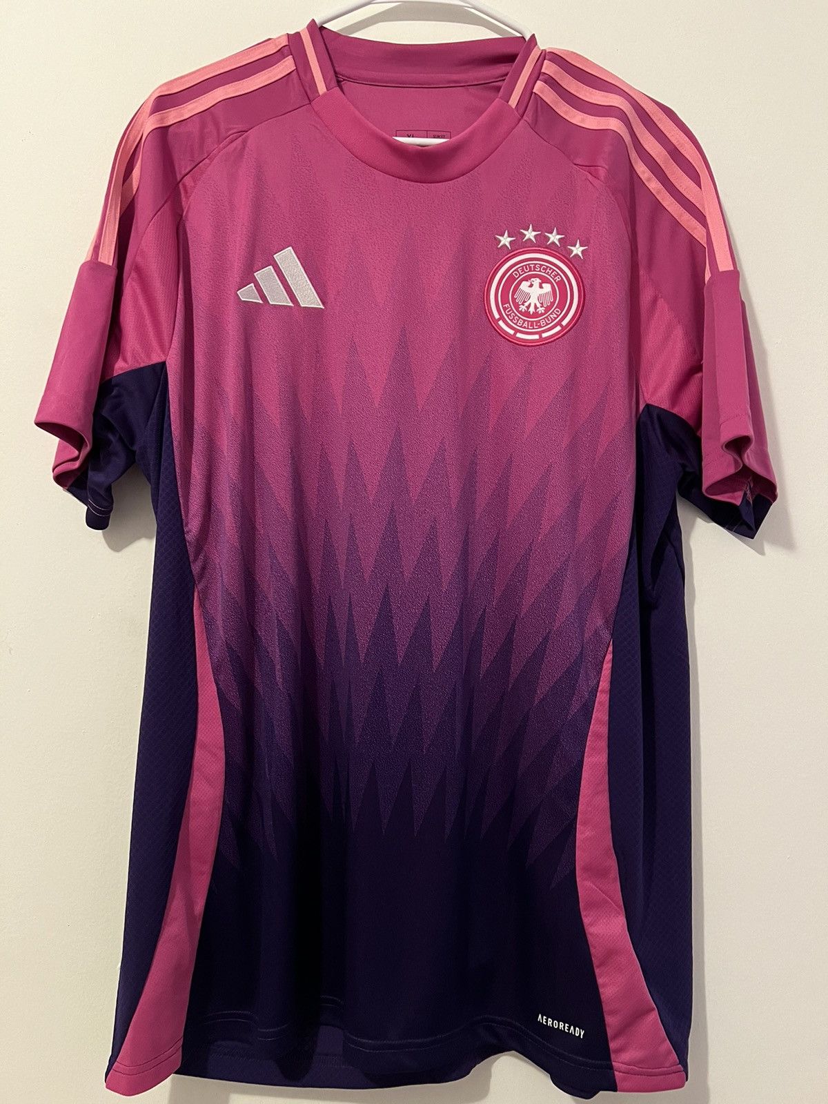 Adidas Germany Away Jersey 2024 Size US L / EU 52-54 / 3 - 1 Thumbnail