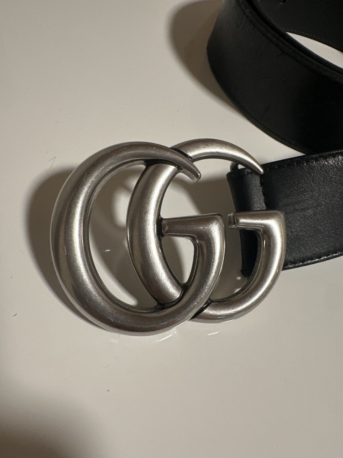 Gucci Gucci Marmont Logo Belt Size 40 - 2 Thumbnail