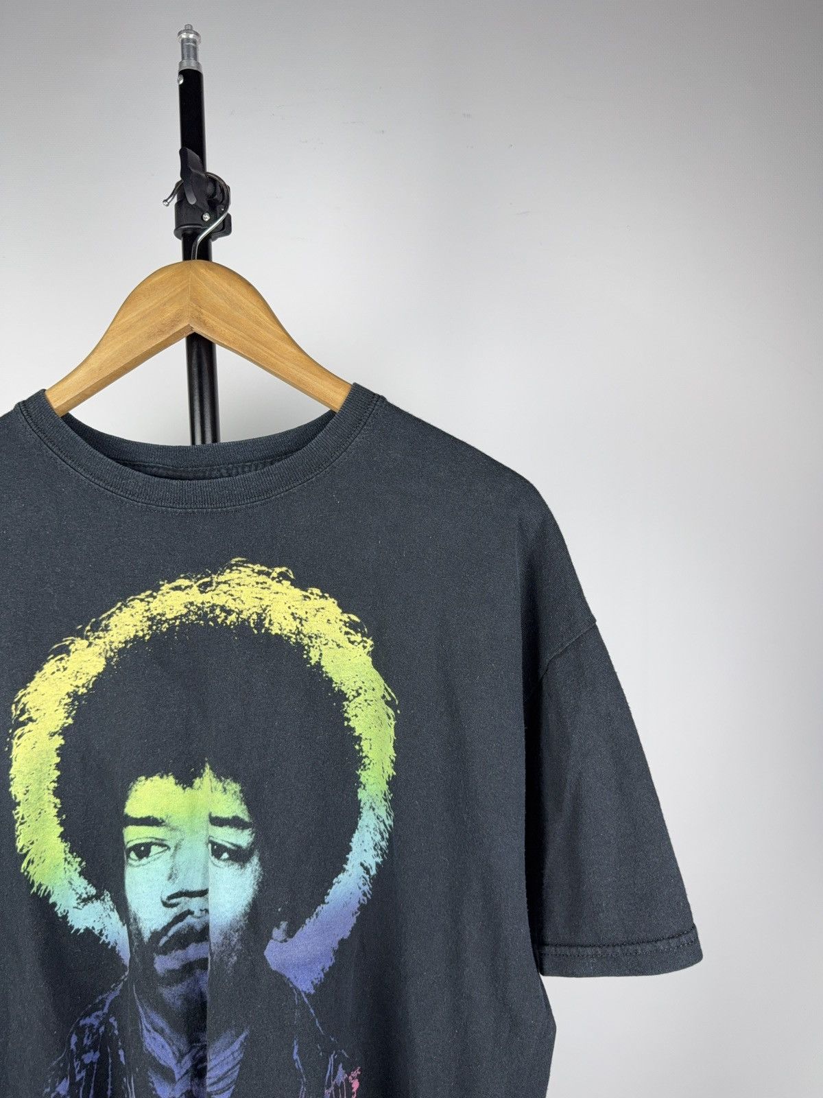 Jimi Hendrix Vintage 00s Legend Jimi Hendrix Retro logo T Shirt Y2K Size US L / EU 52-54 / 3 - 2 Thumbnail