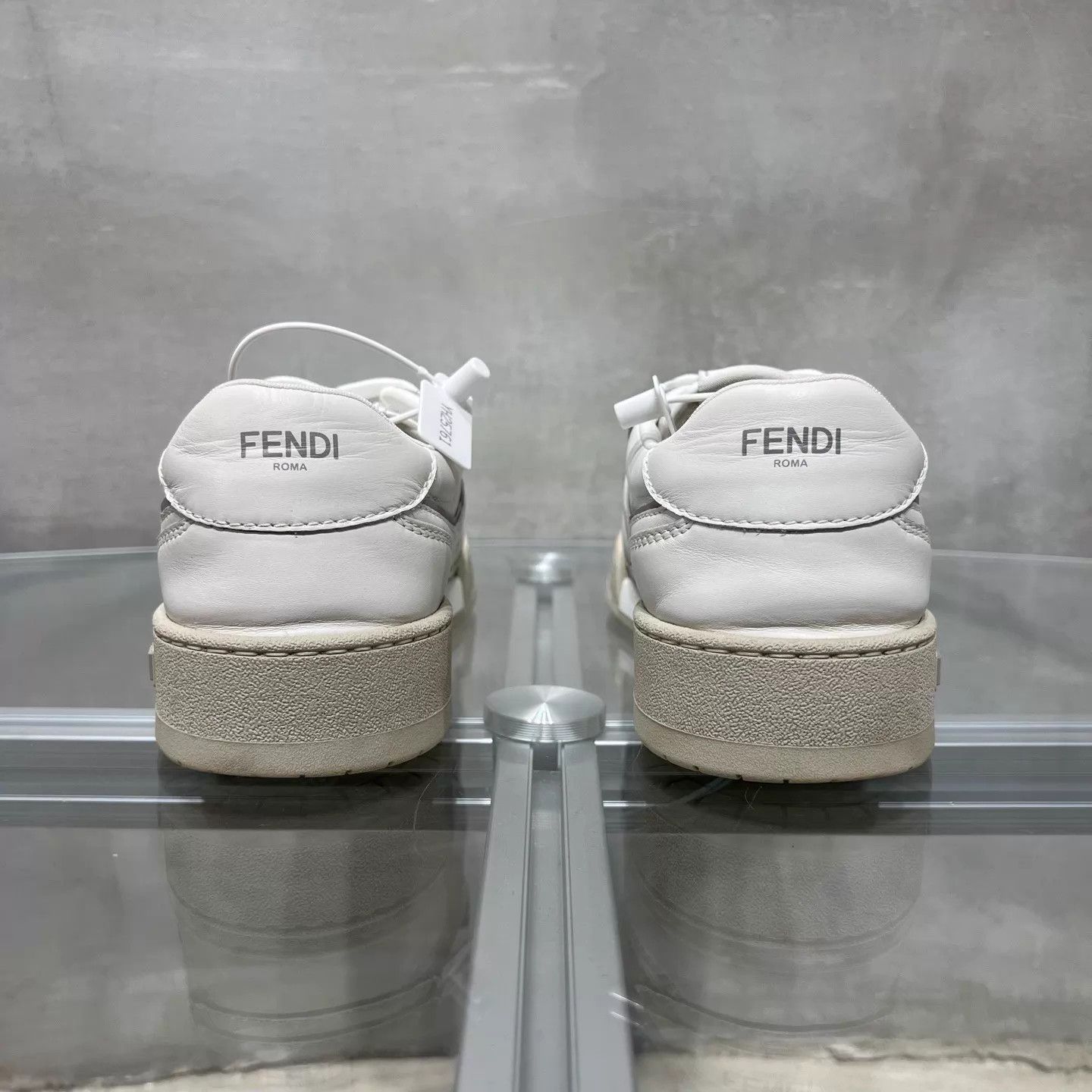 Fendi Fendi Match white casual sneakers 40 Size US 7 / EU 40 - 6 Thumbnail