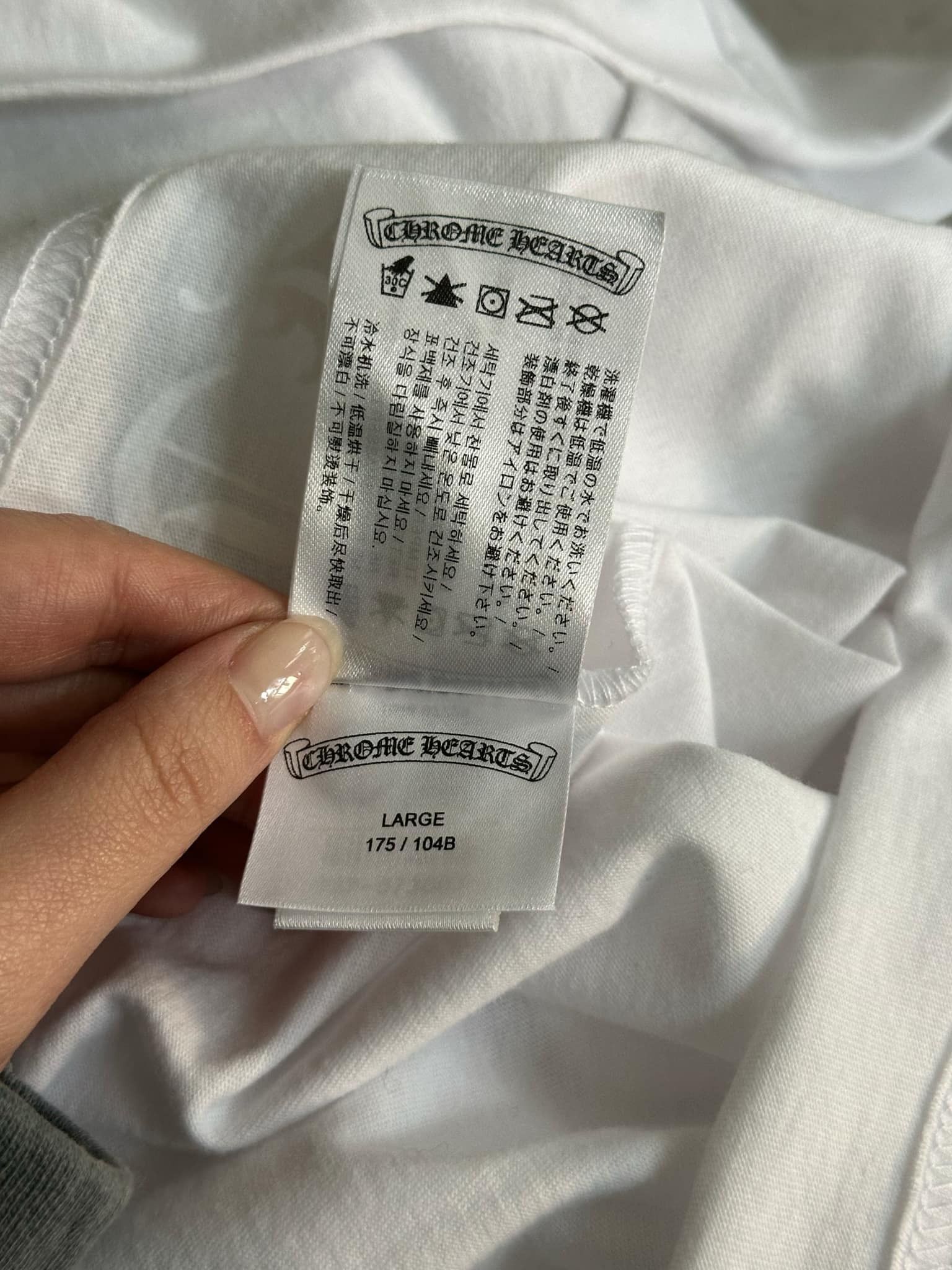 Chrome Hearts CHROME HEARTS Short Sleeve T Shirt Size US L / EU 52-54 / 3 - 11 Thumbnail