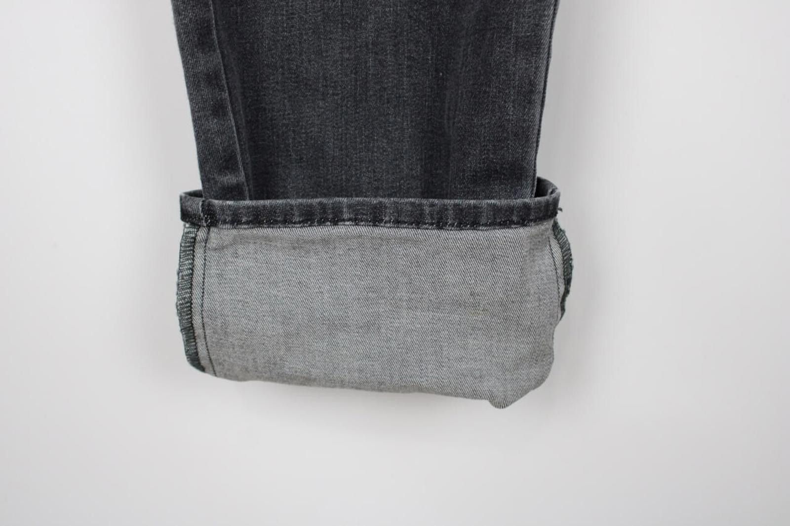Oscar De La Renta OSKA Wash Denim Elastic Waist Stretch Skinny Jeans Size 2 Size 26" / US 2 / IT 38 - 11 Thumbnail