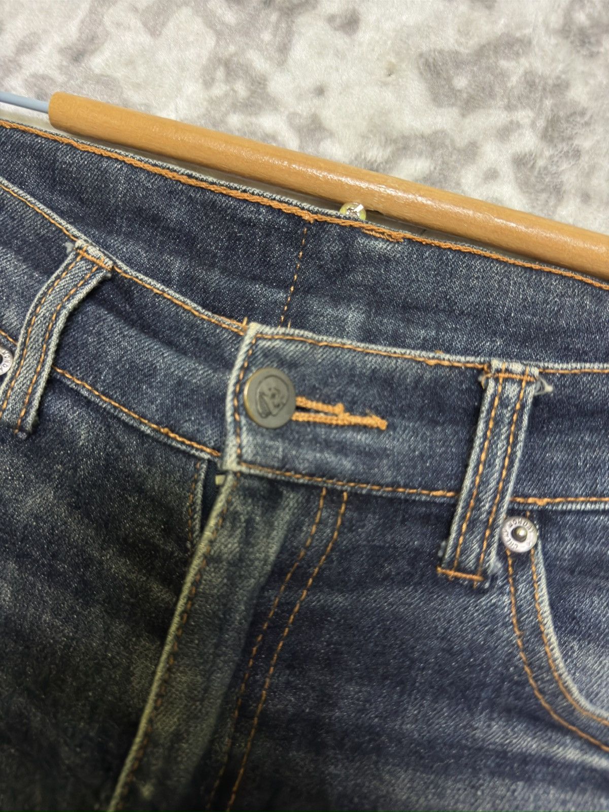 Cheap Monday CHEAP MONDAY Tight Original Wash Distressed Skinny Jeans Size US 26 / EU 42 - 7 Thumbnail