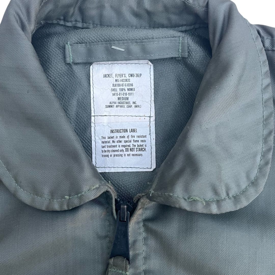 Alpha Industries × Vintage VINTAGE Flyers Jacket USAF Size US M / EU 48-50 / 2 - 2 Thumbnail