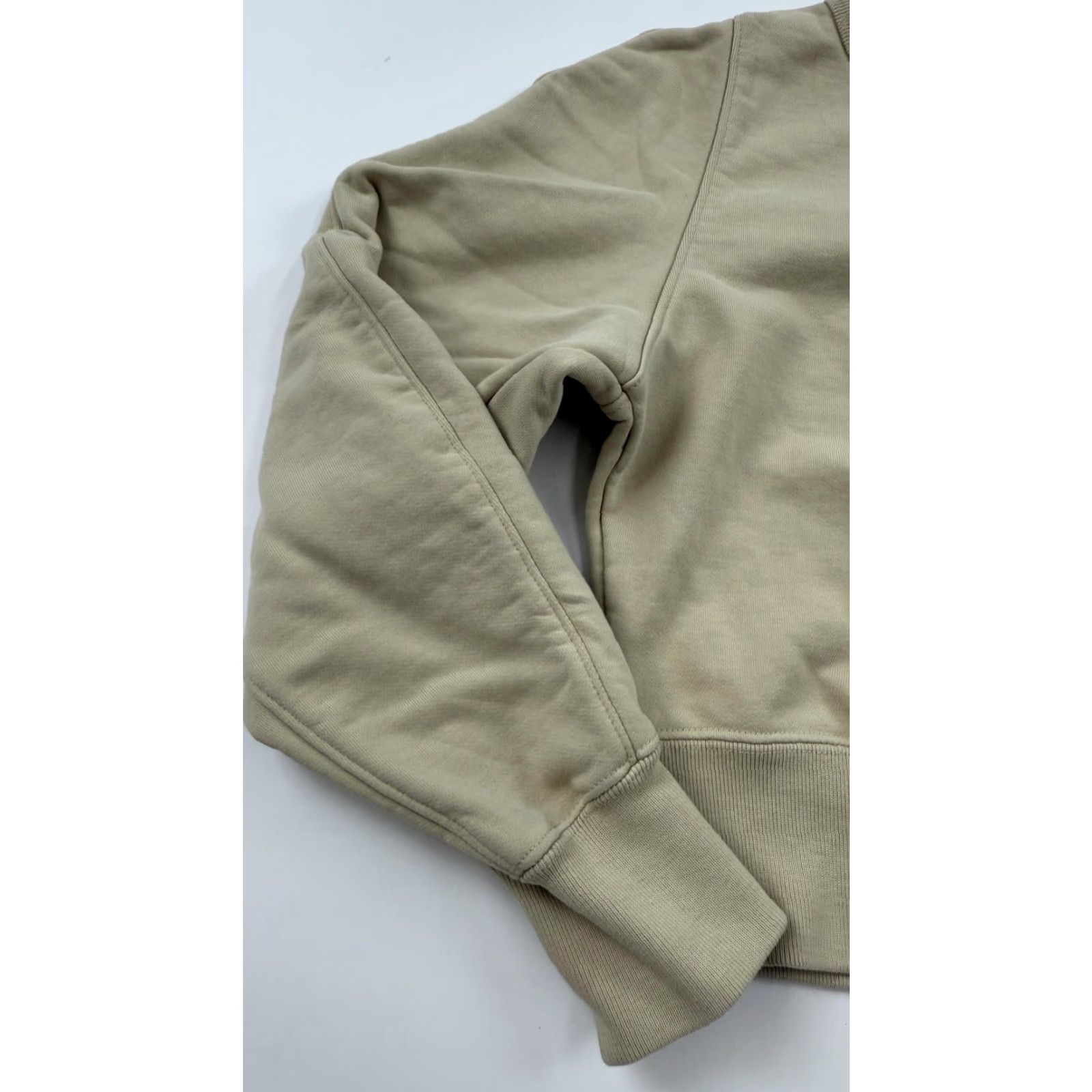 Uniqlo Uniqlo Sweatshirt Womens Beige XS Crewneck Pullover Ribbed Cuffs Cotton Blend Size XS / US 0-2 / IT 36-38 - 4 Thumbnail