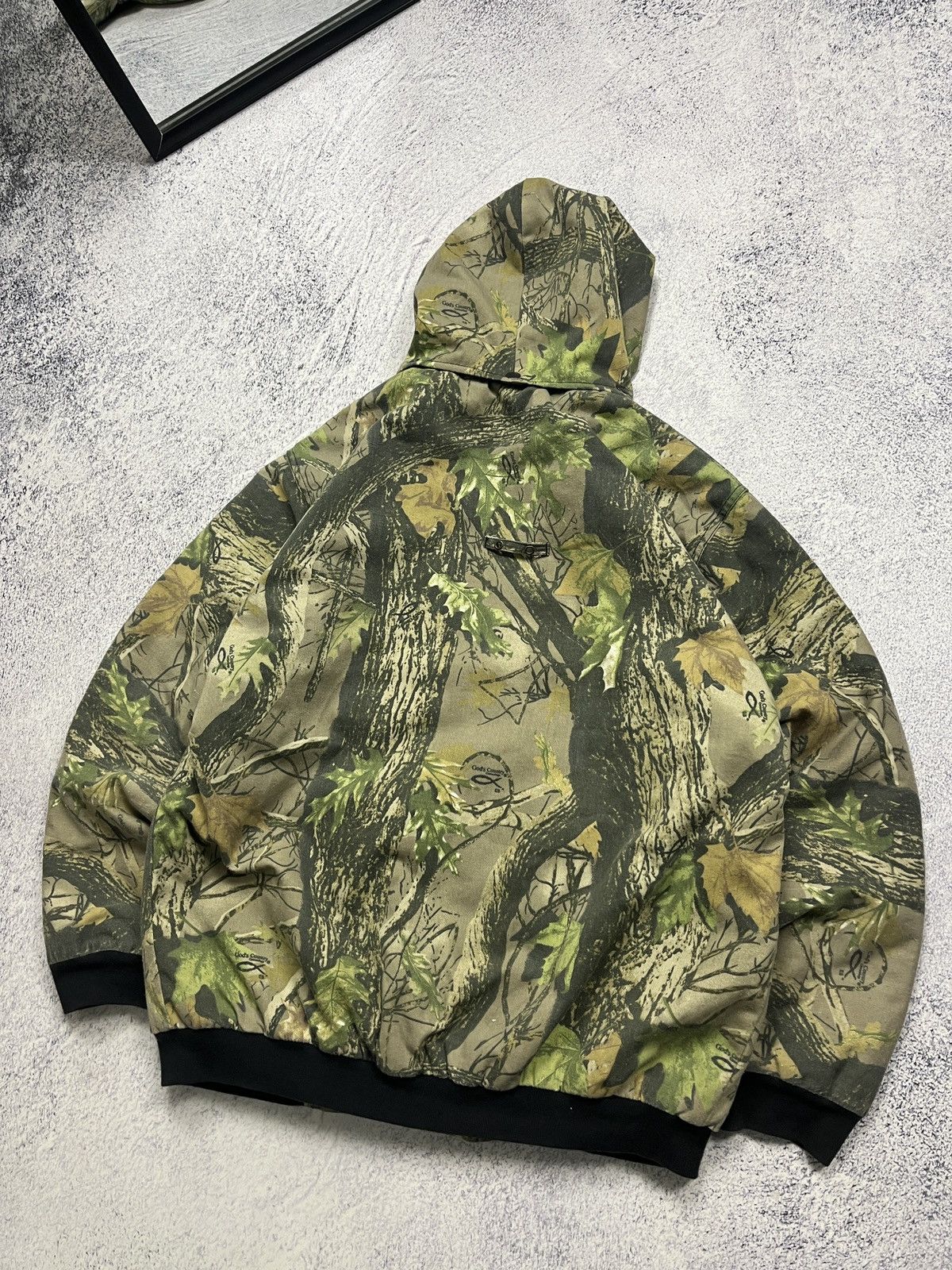 Realtree × Vintage Crazy Vintage Y2K Realtree Camo Hooded Jacket Carhartt Style Size US M / EU 48-50 / 2 - 15 Thumbnail