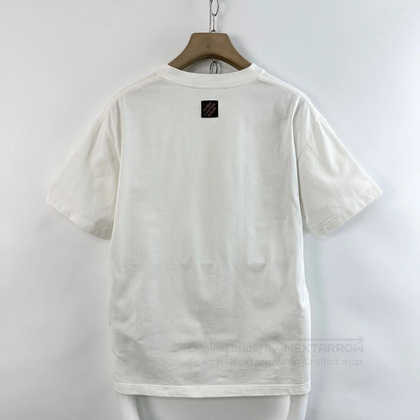 Louis Vuitton LV 25ss Men's Rhinestone Logo Short Sleeve. Size US M / EU 48-50 / 2 - 3 Thumbnail