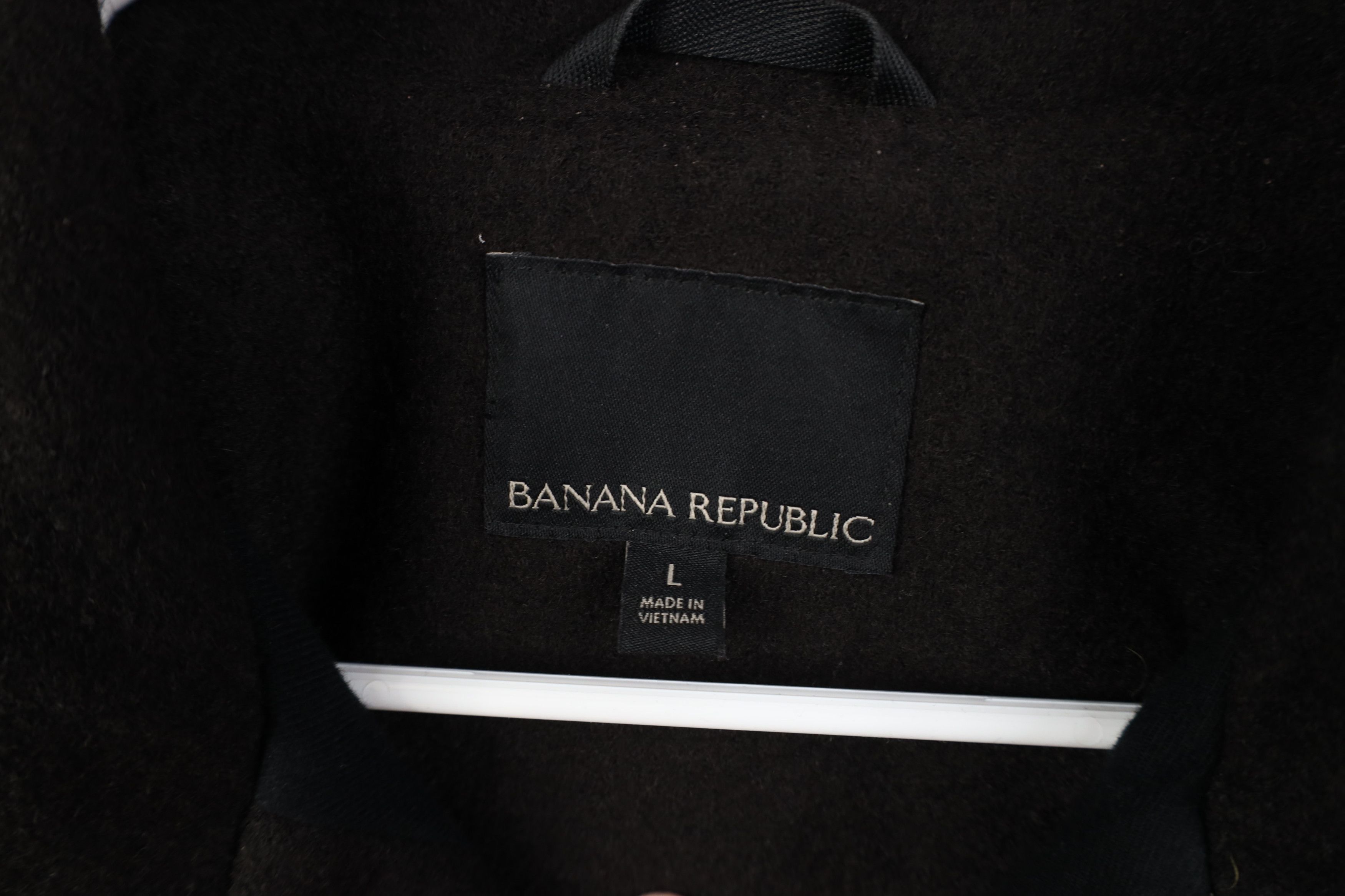 Banana Republic Banana Republic Wool Button Trucker Jacket Chocolate Brown Size US L / EU 52-54 / 3 - 4 Thumbnail
