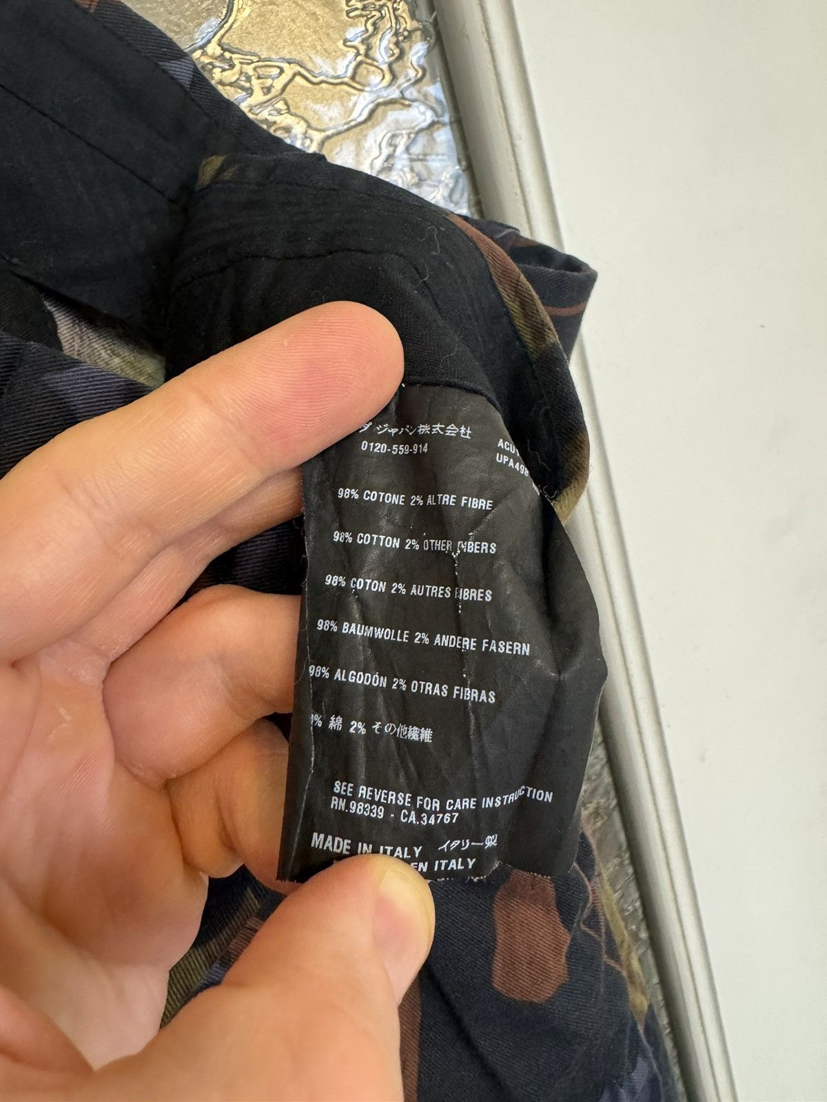 SS07 runway floral pants Casual Pants