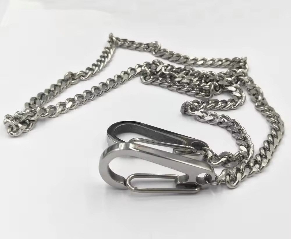 Jewelry 80cm Cuban link Waist Pants Keychain Size ONE SIZE - 2 Thumbnail