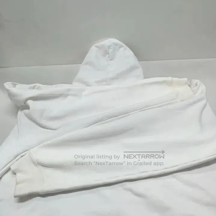 Balenciaga Balenciaga White Long Sleeve Hoodie with Prints. Size US M / EU 48-50 / 2 - 7 Thumbnail