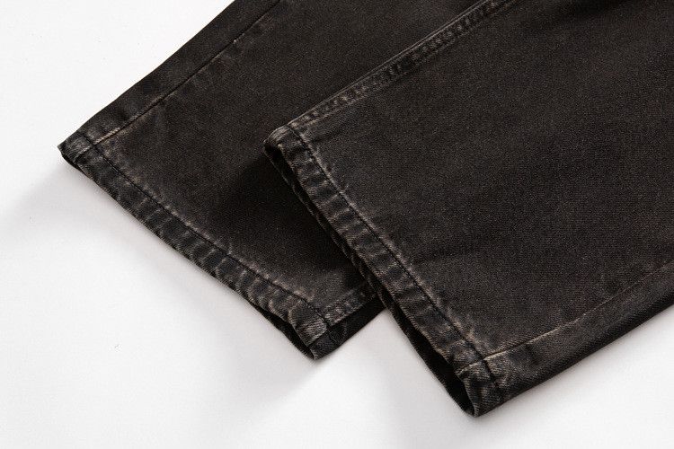 Japanese Brand × Jean Men's punk trend gradient loose washed distressed jeans Size US 34 / EU 50 - 5 Thumbnail