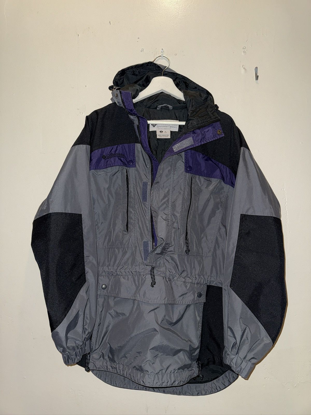 Columbia Columbia Men's Colorblock Hooded Anorak Jacket Size US S / EU 44-46 / 1 - 1 Thumbnail