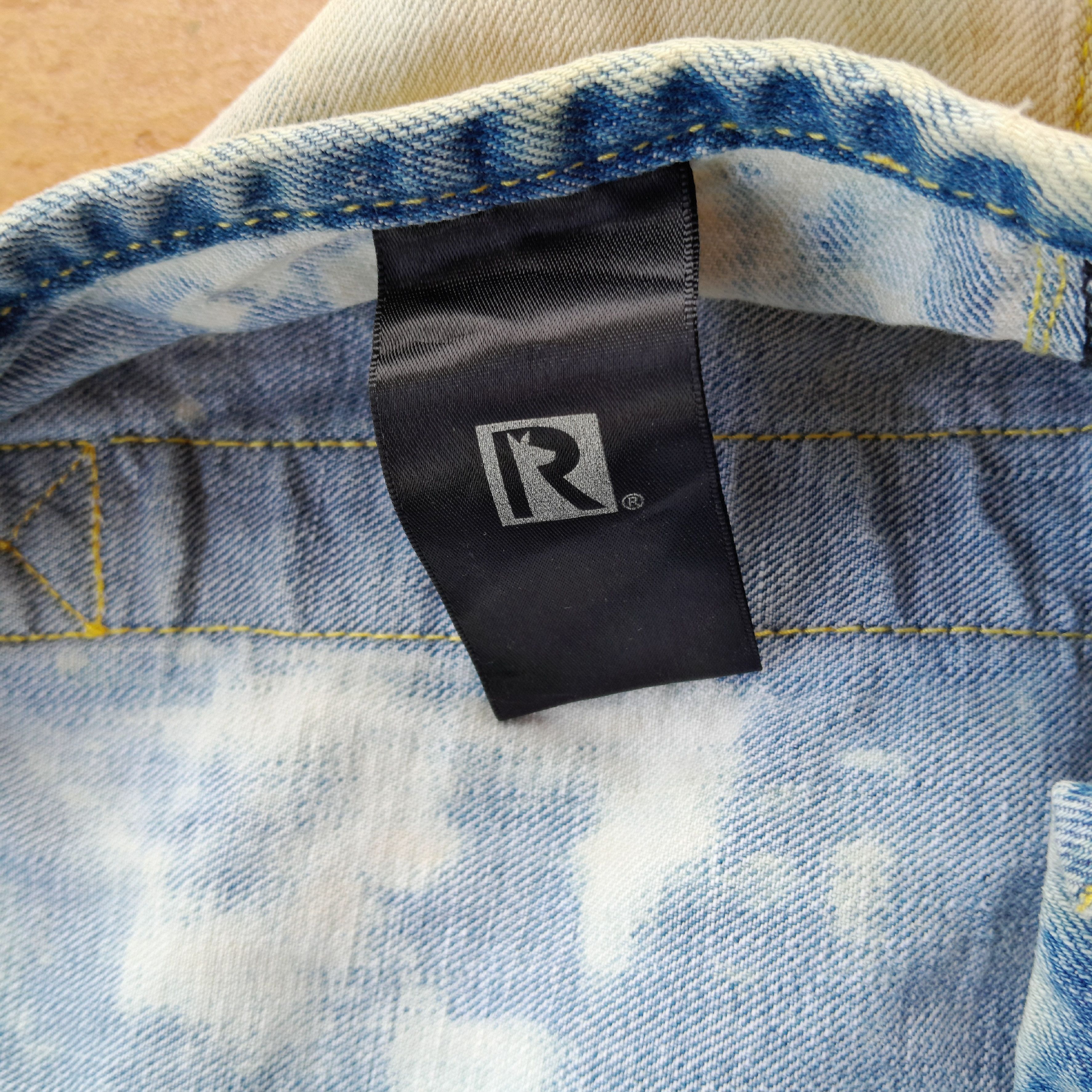Japanese Brand × ROOTOTE ❤FINAL DROP❤ROOTOTE. jp Acid Wash Denim Tote Bag Size ONE SIZE - 8 Thumbnail