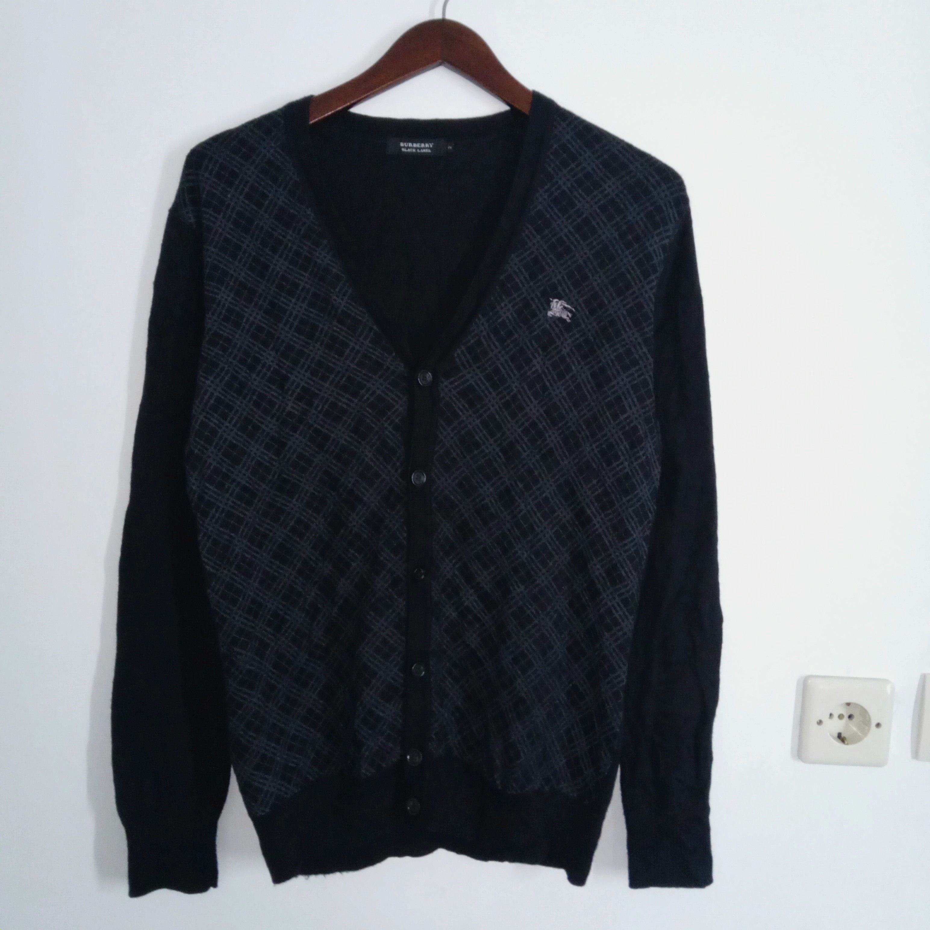 Burberry × Japanese Brand Burberry knitwear cardigan Size M / US 6-8 / IT 42-44 - 1 Thumbnail