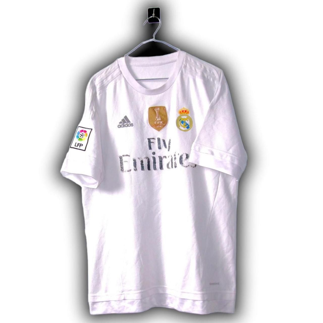 Adidas Real Madrid Spain 2015 2016 Home Shirt Jersey Size US XL / EU 56 / 4 - 4 Thumbnail