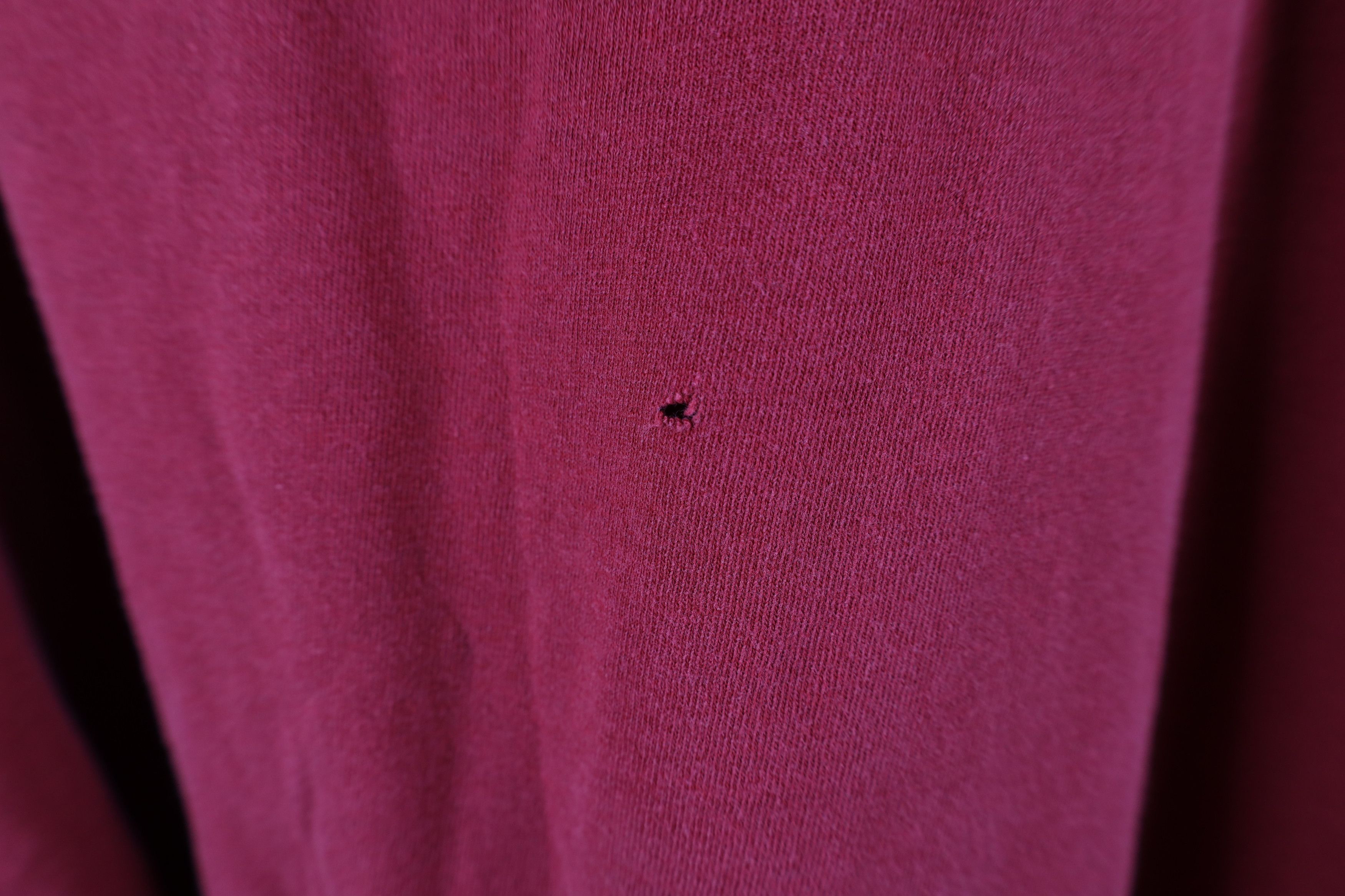 Vintage Vintage 90s Bum Equipment Boxy Fit Perfect T-Shirt Red Size L / US 10 / IT 46 - 9 Thumbnail
