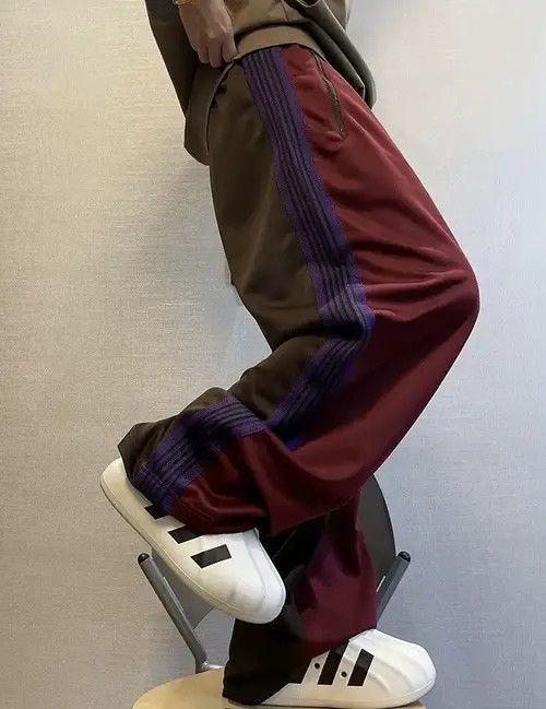 VIBE Outdoor retro fashion side striped colorblock track pants Size US 28 / EU 44 - 3 Thumbnail