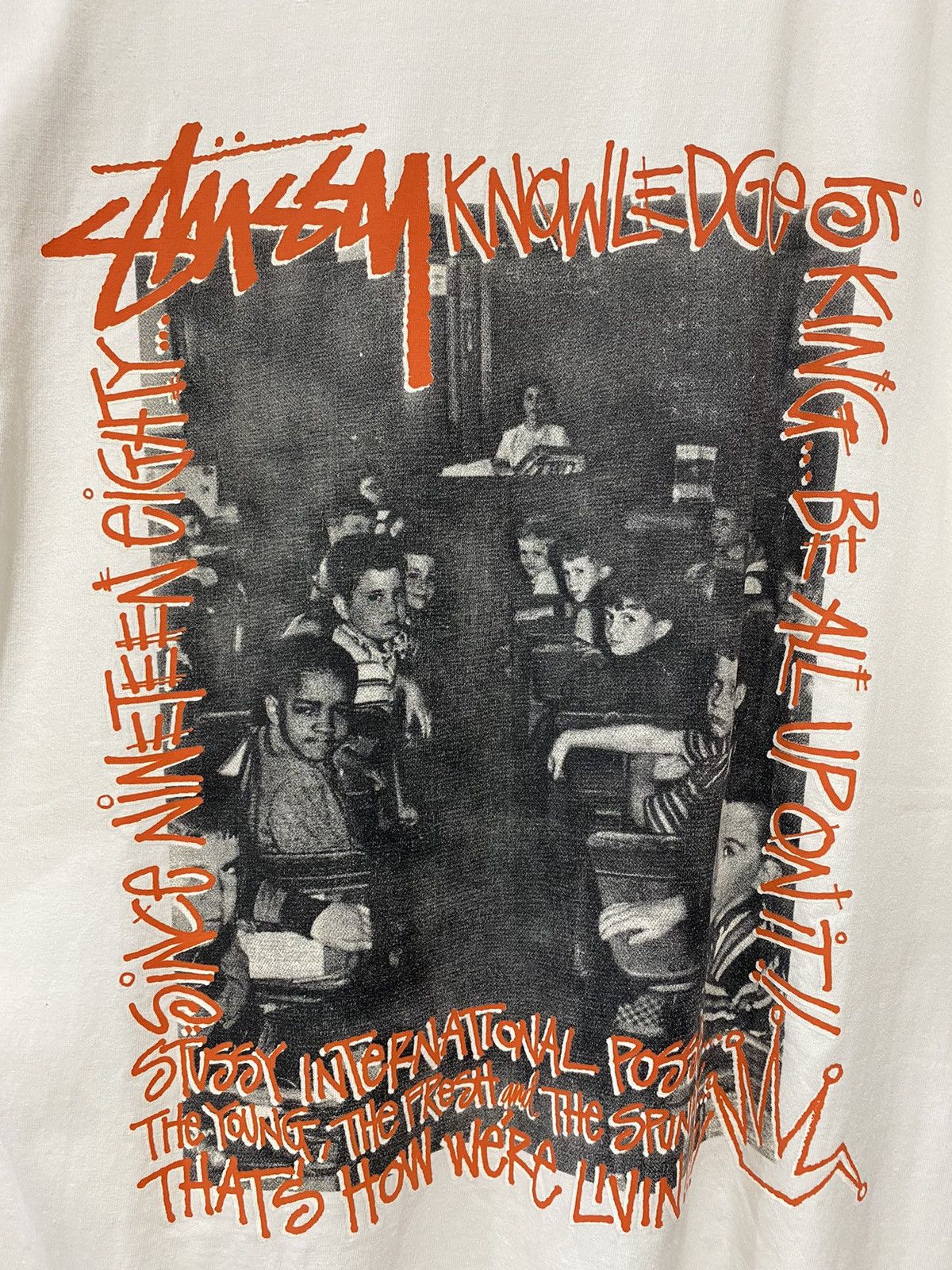 Stussy Stussy Clasroom Tee Size US L / EU 52-54 / 3 - 4 Thumbnail
