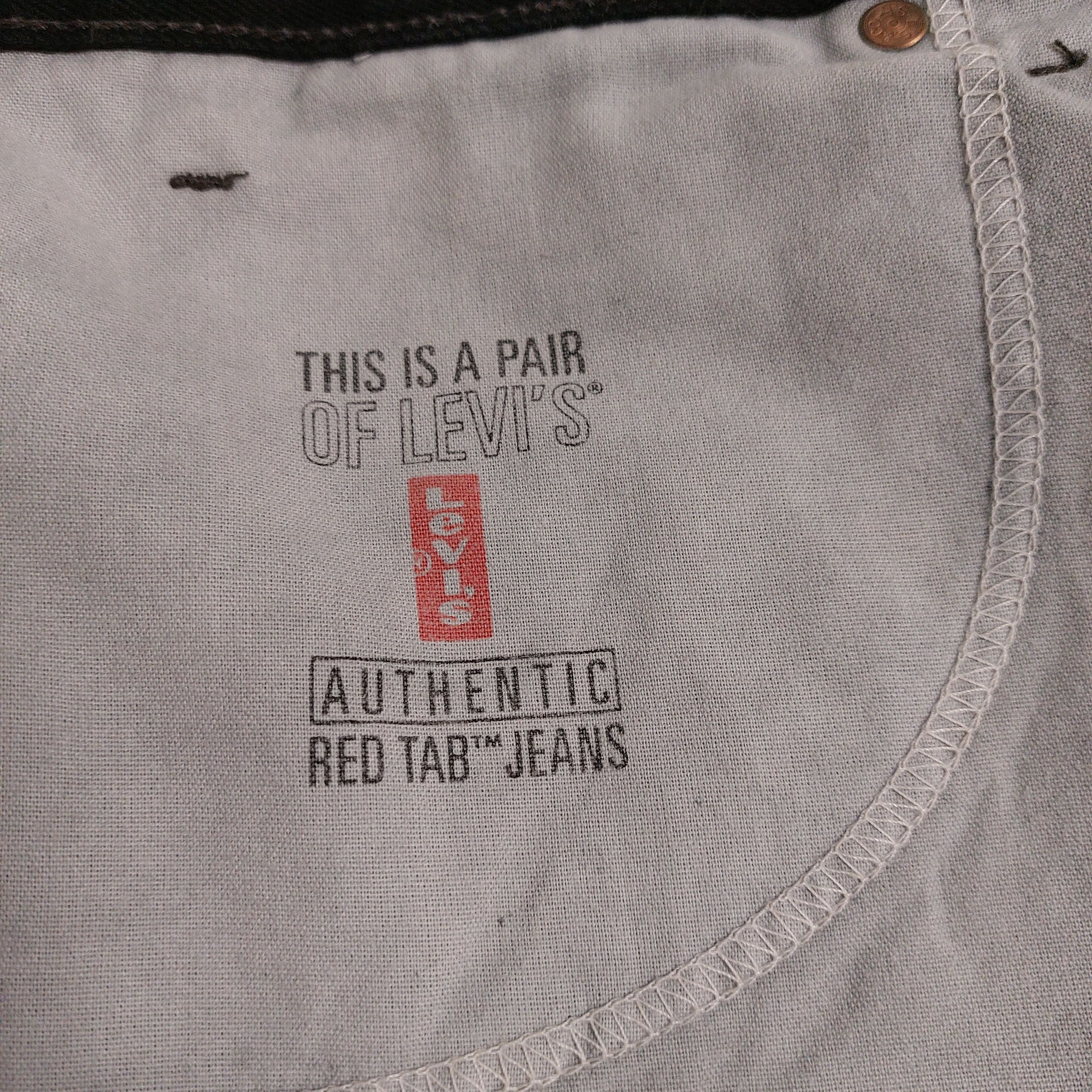 Levi's 1990s Levi's 505 regular fit jeans Size US 38 / EU 54 - 8 Thumbnail