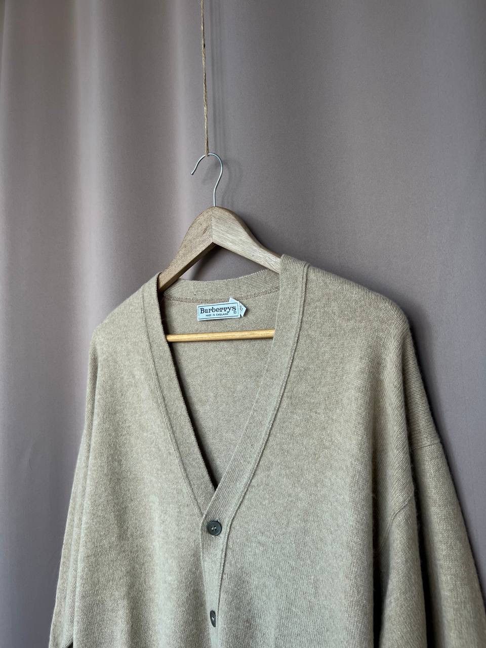 Burberry Burberrys Wool Knit Cardigan Men Size 54 L Sweater England Size US L / EU 52-54 / 3 - 4 Thumbnail