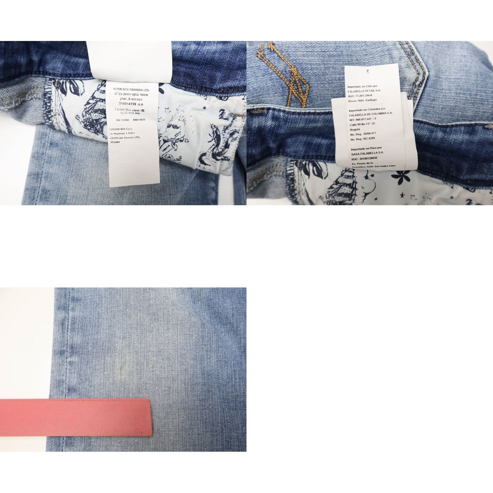 Replay Replay Luz Jeans Women's Slim Blue Denim W30/L32 Faded Whiskers Zip Fly denim, Jeans, Slim Fit, Women's Size 30" / US 8 / IT 44 - 8 Thumbnail