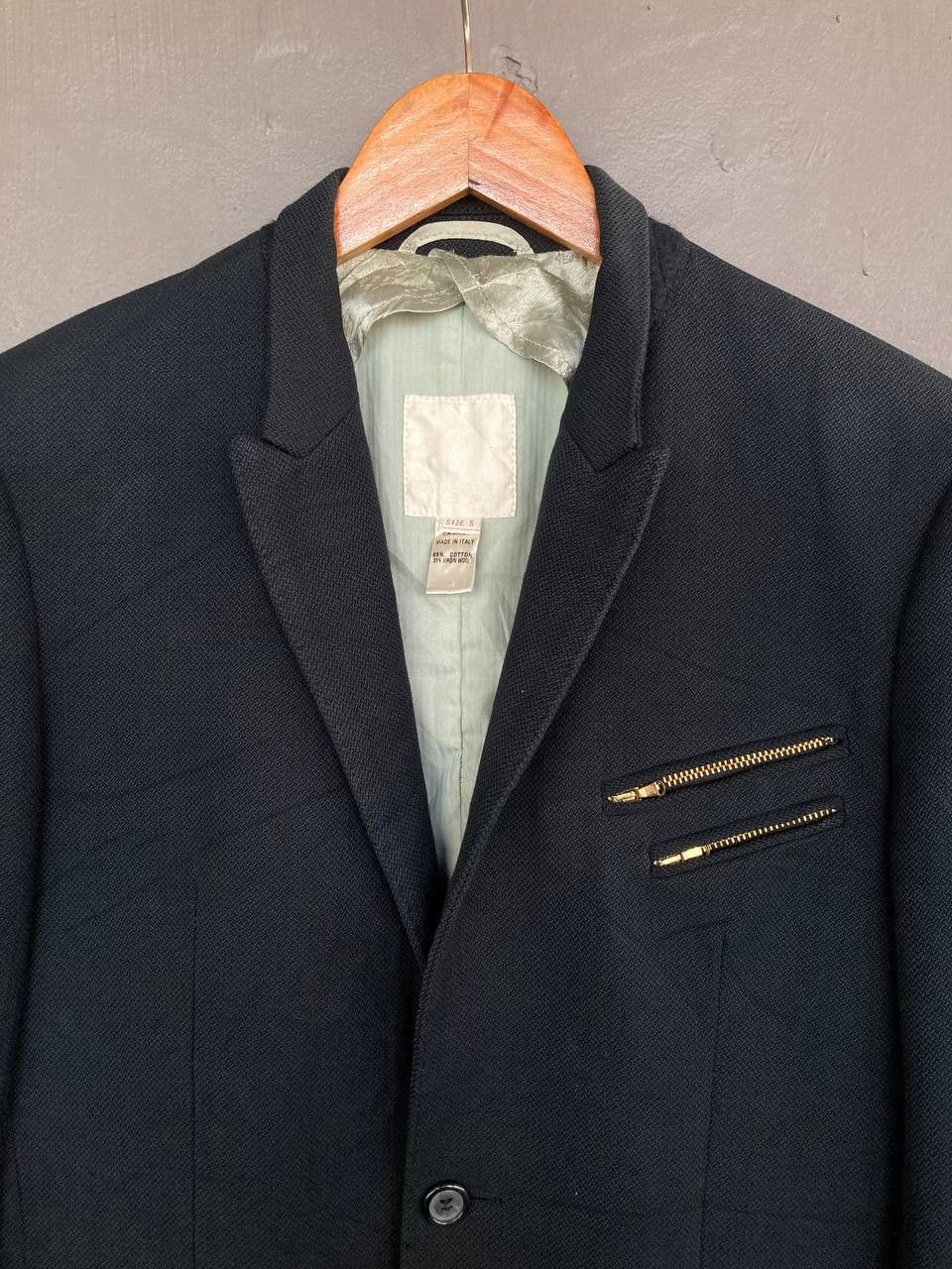 Diesel Vintage Diesel Customized Embroidered Blazer Size US S / EU 44-46 / 1 - 3 Thumbnail