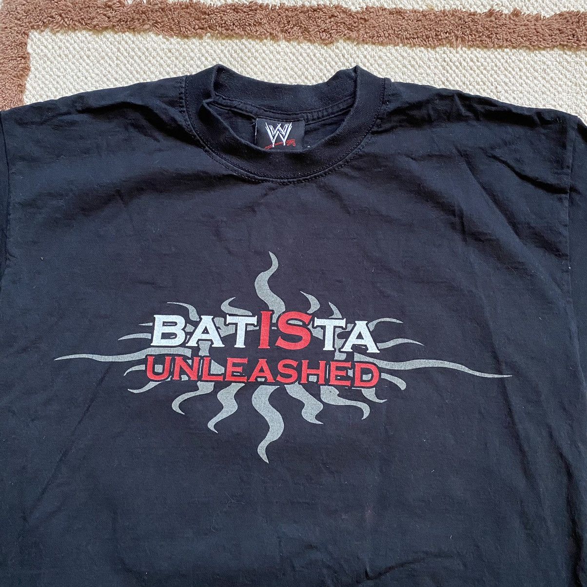 WWE WWE 2005 BATISTA UNLEASHED T SHIRT Size US S / EU 44-46 / 1 - 3 Thumbnail