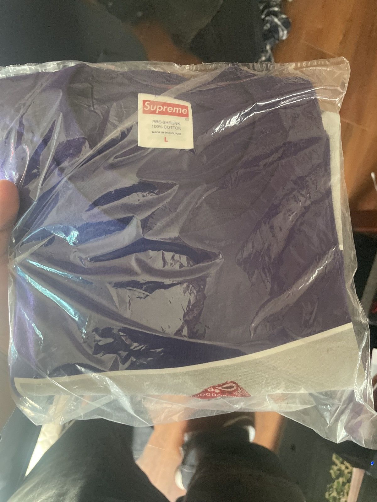 Supreme Playboi carti purple tee Size US L / EU 52-54 / 3 - 2 Thumbnail