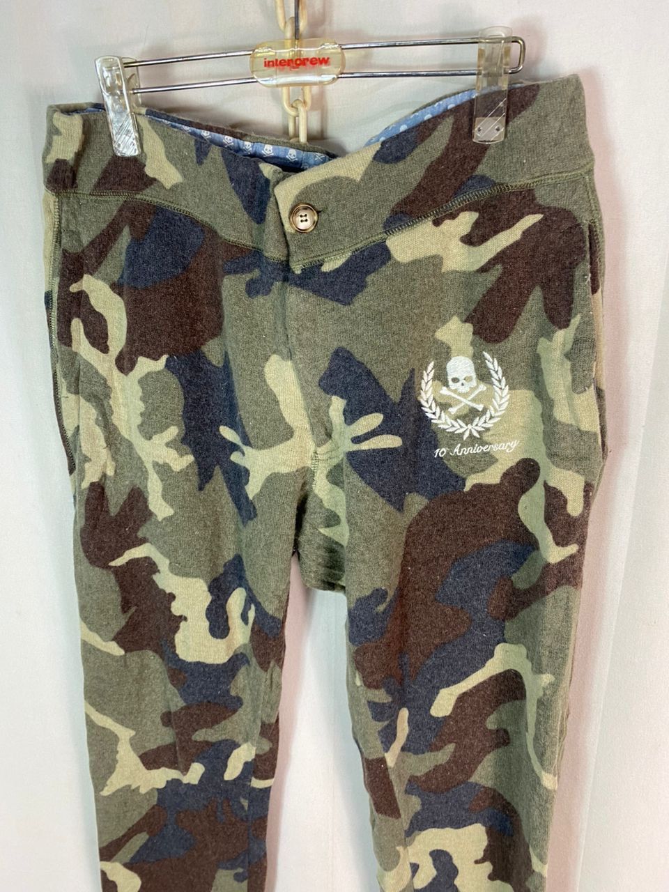 HYDROGEN Hydrogen sweat camo pants made in Italy size 34-35 Size US 34 / EU 50 - 2 Thumbnail