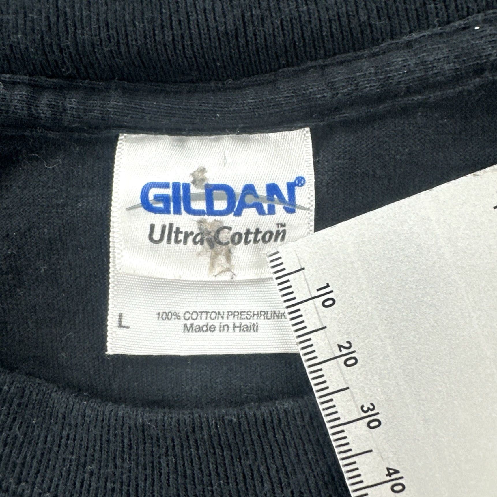 Gildan VINTAGE Gildan Mens Large Black T Shirt Designated Driver Drunk Cowboys Dog Tee Size US L / EU 52-54 / 3 - 7 Thumbnail