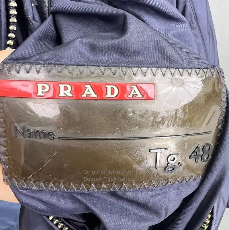 Other Prada Navy Blue Cotton Men's Jacket. Size US M / EU 48-50 / 2 - 5 Thumbnail