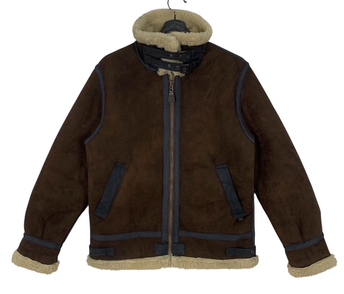 Alpha Industries Alpha Industries Military StreetWear B3 pilot Leather Size US S / EU 44-46 / 1 - 1 Thumbnail