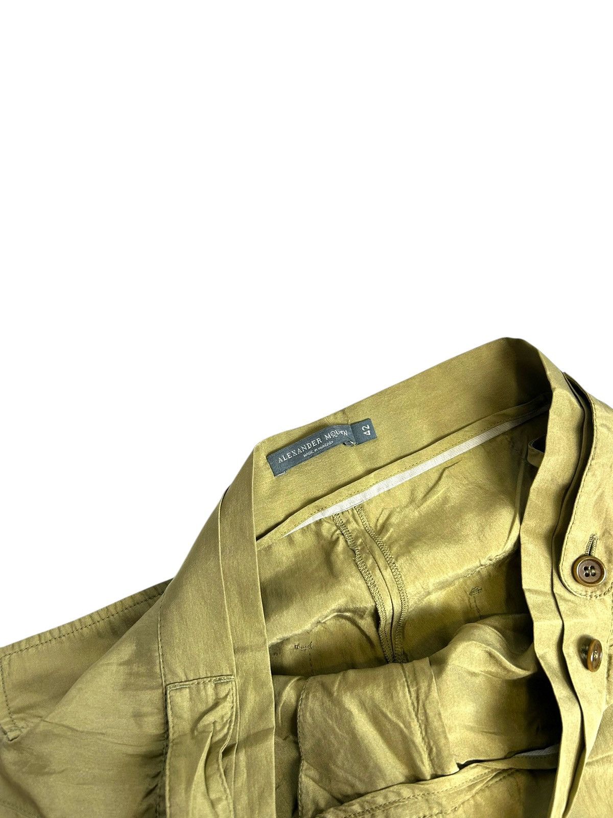 Alexander McQueen Alexander Mqueen silk cargo pants Size 28" / US 6 / IT 42 - 4 Thumbnail