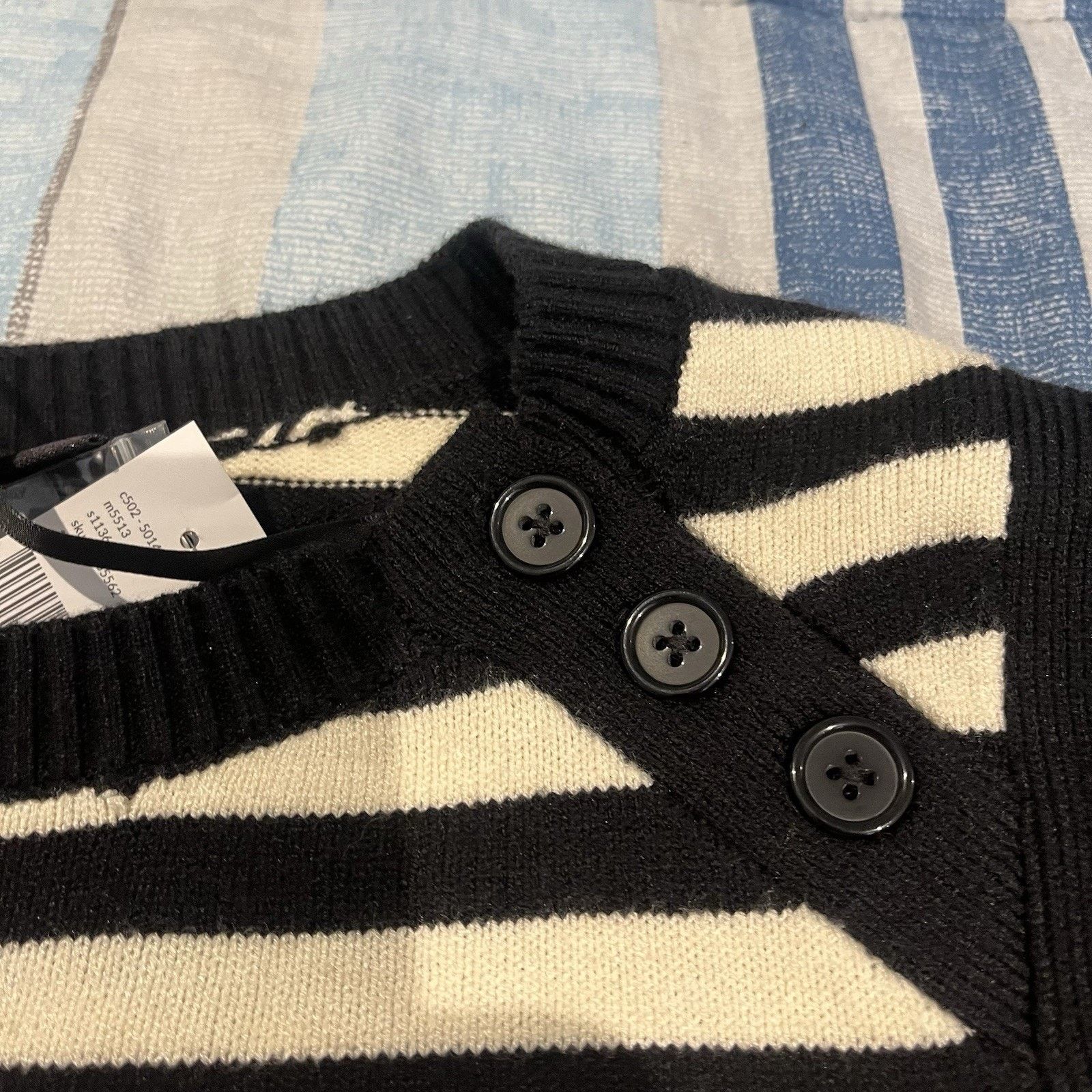 Other Lane Bryant women's 18/20 knit long sleeve striped sweater Size XXL / US 16-18 / IT 52-54 - 7 Thumbnail