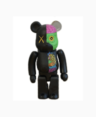 Medicom Toy BearBrick KAWS Dissected 100% Size ONE SIZE - 1 Preview