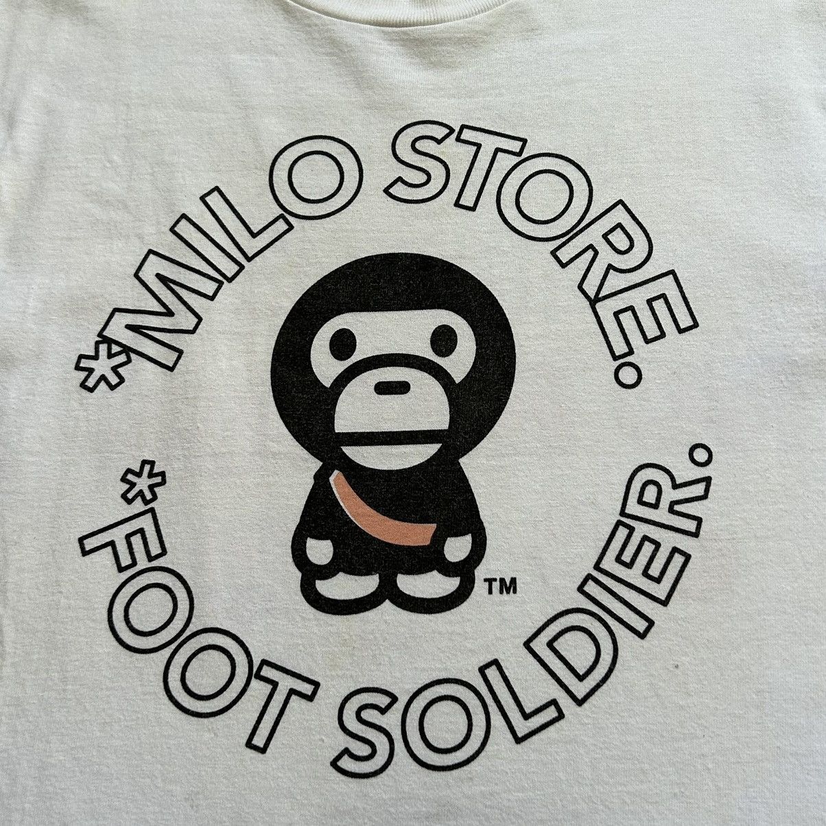 Bape Baby Milo Foot Soldier Tee Size US S / EU 44-46 / 1 - 2 Thumbnail