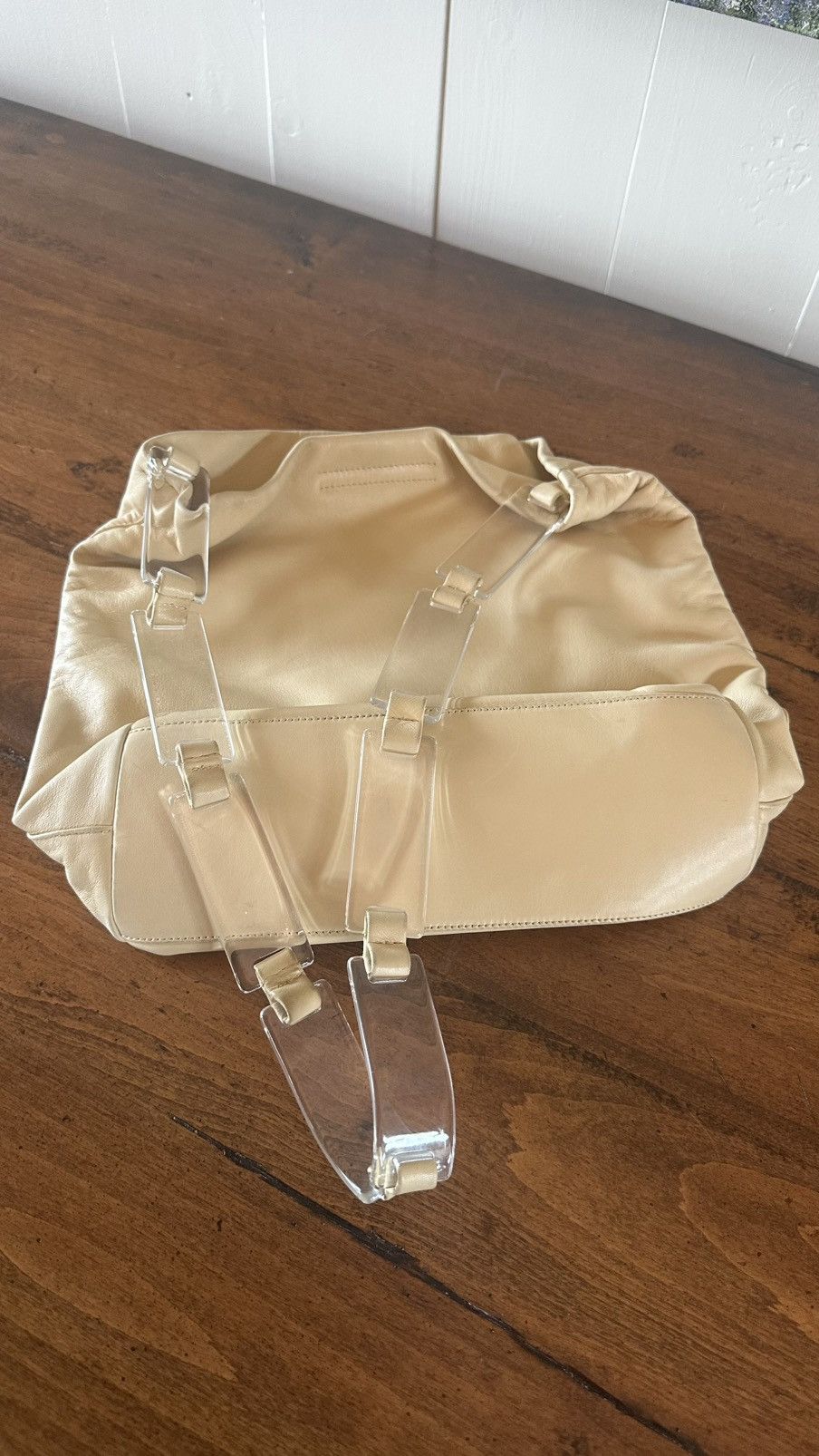 Prada Vintage Prada Shoulder Bag beige Size ONE SIZE - 3 Thumbnail