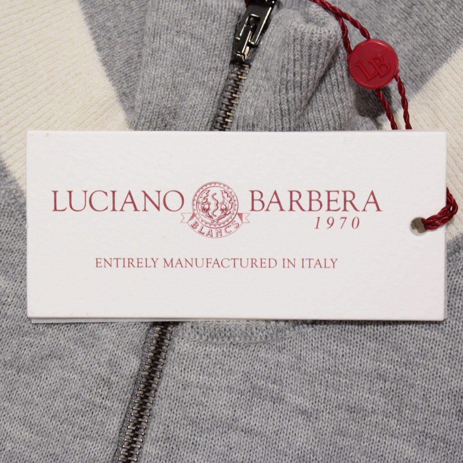 Luciano Barbera Luciano Barbera Sweater Size US S in Gray Size US S / EU 44-46 / 1 - 2 Thumbnail