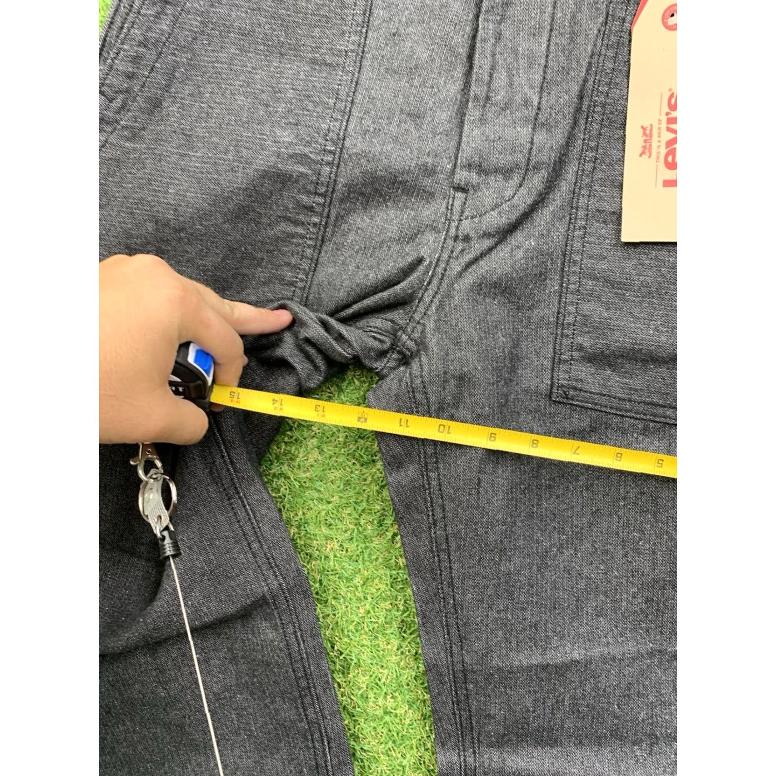 Levi's VINTAGE Levis True Utility Pants Mens 32x30 Dad Military Straight Adjustable Waist NWT Size US 32 / EU 48 - 7 Thumbnail