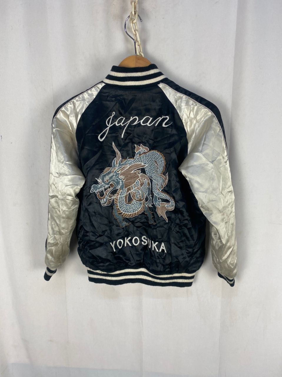 Japanese Brand Embroidered dragon sukajan zipper jacket Size US XS / EU 42 / 0 - 10 Thumbnail