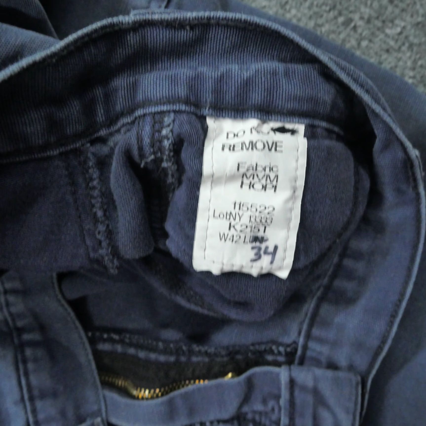 Vintage Tyndale Pants Mens 42x34 Blue Cargo Flame-Resistant Workwear Size US 40 / EU 56 - 6 Thumbnail
