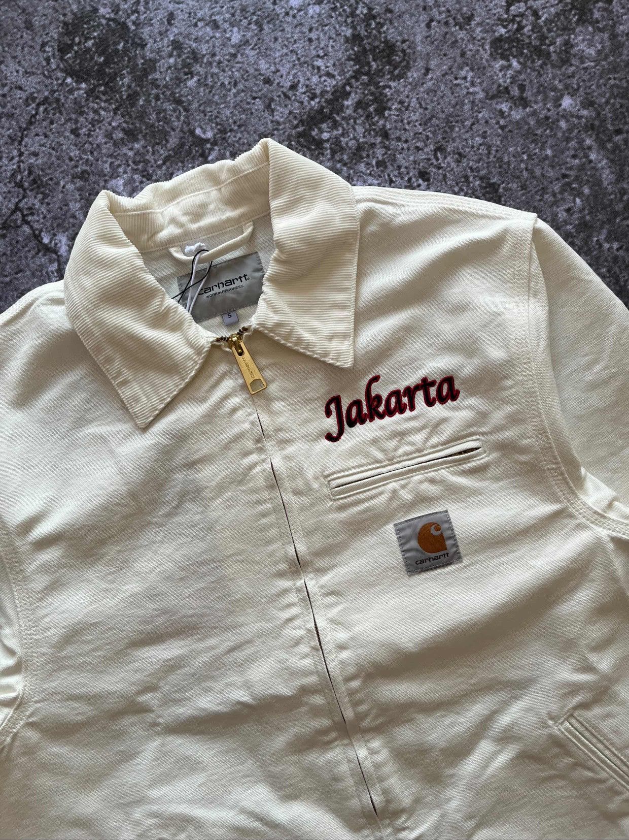 Carhartt Wip CARHARTT WIP JAKARTA DETROIT JACKET WAX (SPECIAL ITEM) Size US S / EU 44-46 / 1 - 5 Thumbnail