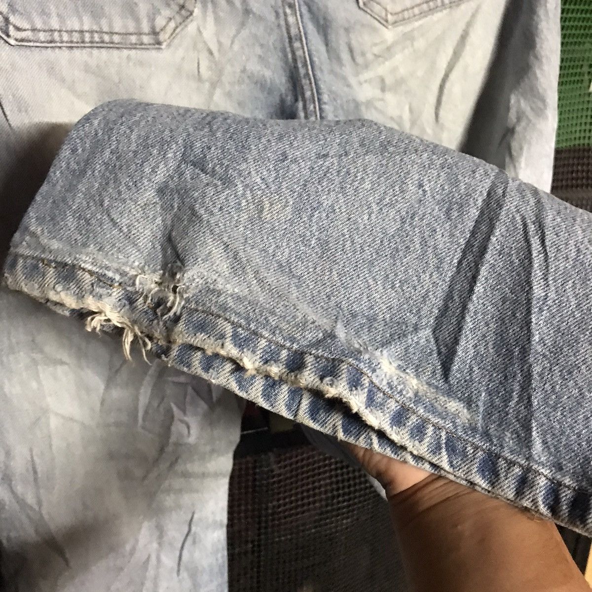 If Six Was Nine × The Unbranded Brand The Basic Members Denim Jeans Boocut Size 29" - 5 Thumbnail