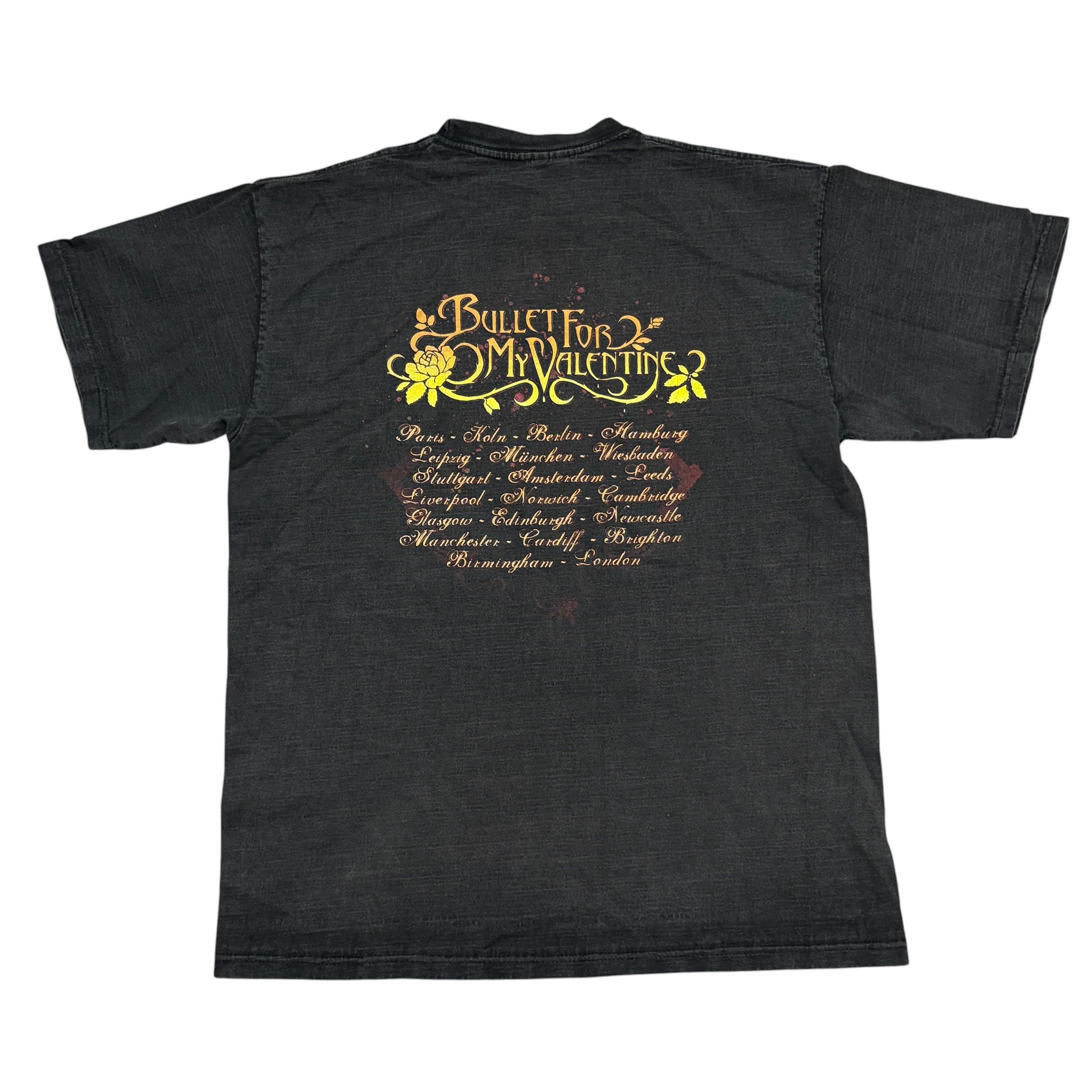 Band Tees Vintage Bullet For My Valentine Shirt Y2K Metalcore Band Tee Size US L / EU 52-54 / 3 - 2 Thumbnail