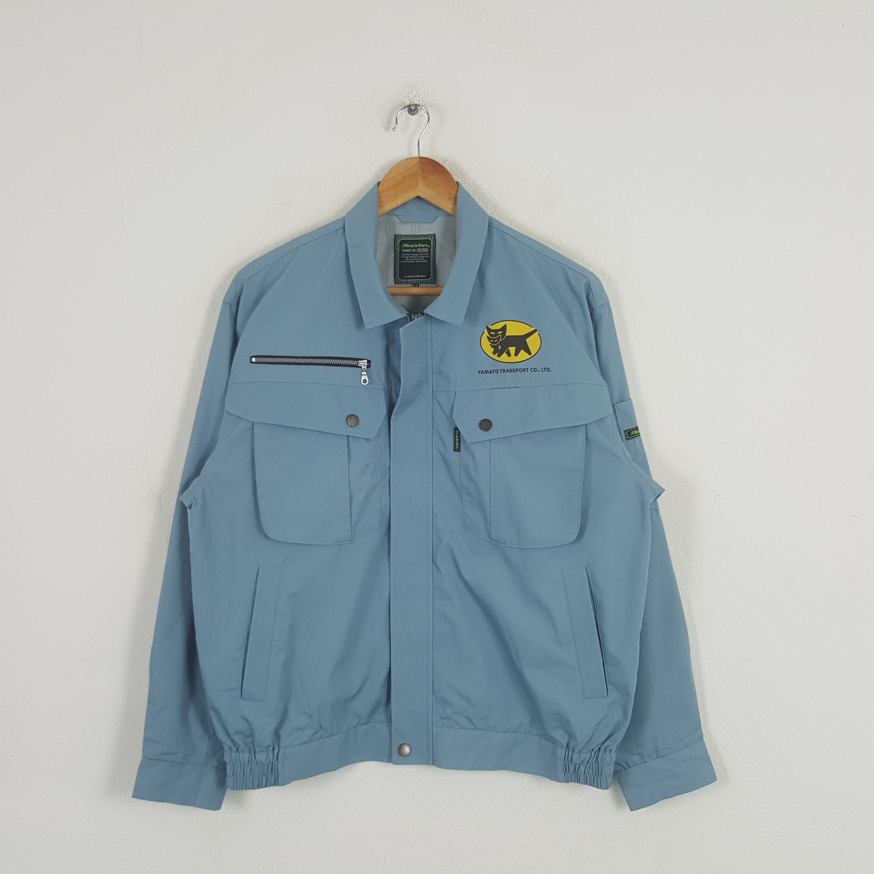 Other Vintage Yamato Transport Japanese Brand Staff Jacket C291N28 Size US M / EU 48-50 / 2 - 3 Thumbnail