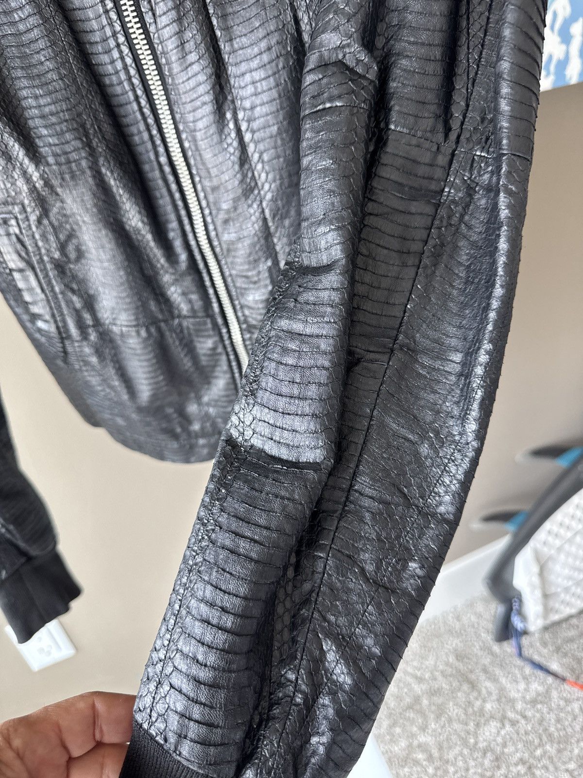 Rick Owens Rick Owens Snakeskin Jacket size M Size US M / EU 48-50 / 2 - 12 Thumbnail