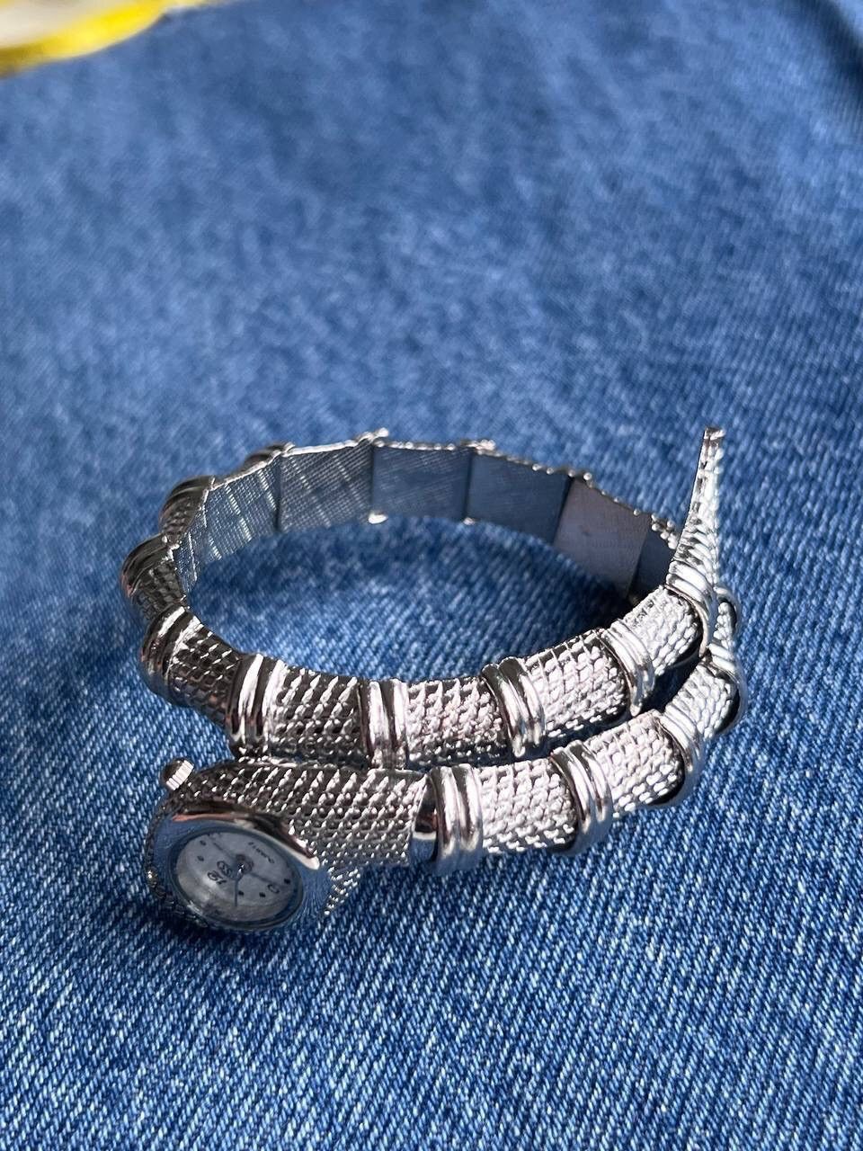 Japanese Brand × Vintage Snake 🐍 regular bracelet unisex Vintage Design rare WATCH Size ONE SIZE - 3 Thumbnail